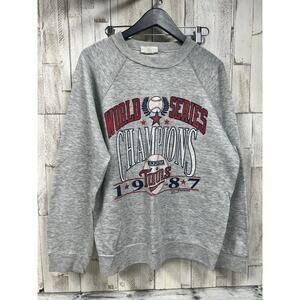 Vintage Minnesota Twins 1987 World Series Sweatshirt Mens Size XL